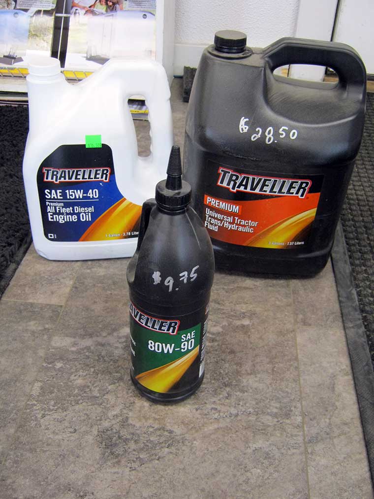 Fluids for Tractors